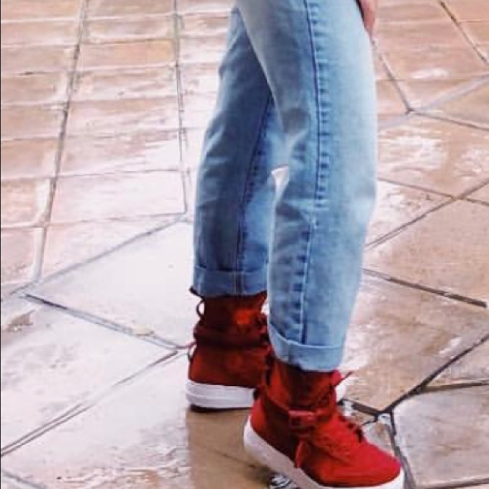 High top Nike Air Force sneakers